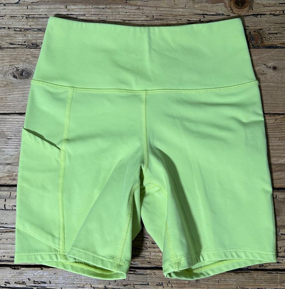 Roxy Women’s Size XS Neon Yellow Running Shorts
